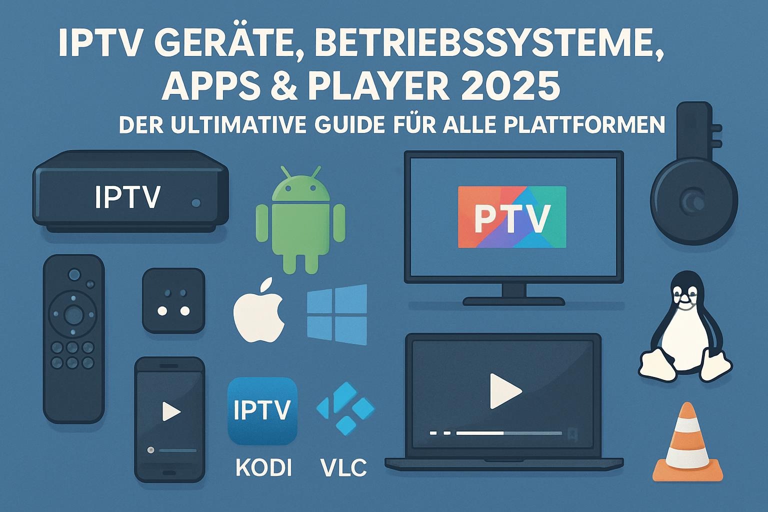 IPTV Geräte, Betriebssysteme, Apps & Player 2025 – Der ultimative Guide für alle Plattformen