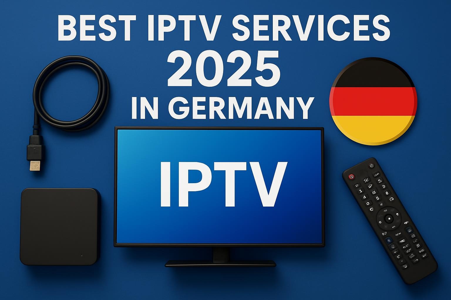 Beste IPTV-Dienste 2025 in Deutschland — Schnell, legal & zuverlässig